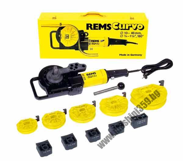 Огъвач за тръби електрически к/кт Rems Curvo set 580027