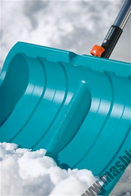 Лопата за сняг GARDENA combisystem ES 50 / 50 см., кант от неръжд. стомана /