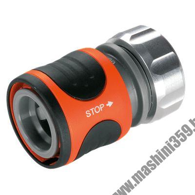 Бърза връзка/конектор стоп клапан GARDENA Premium /13 мм. (1/2 цола) /