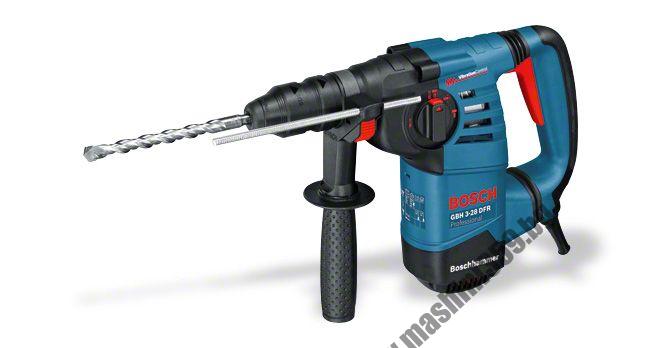 Перфоратор Bosch GBH 3-28 DFR Professional /800 W, 4-28 mm, куфар, бързозатягащ патронник/