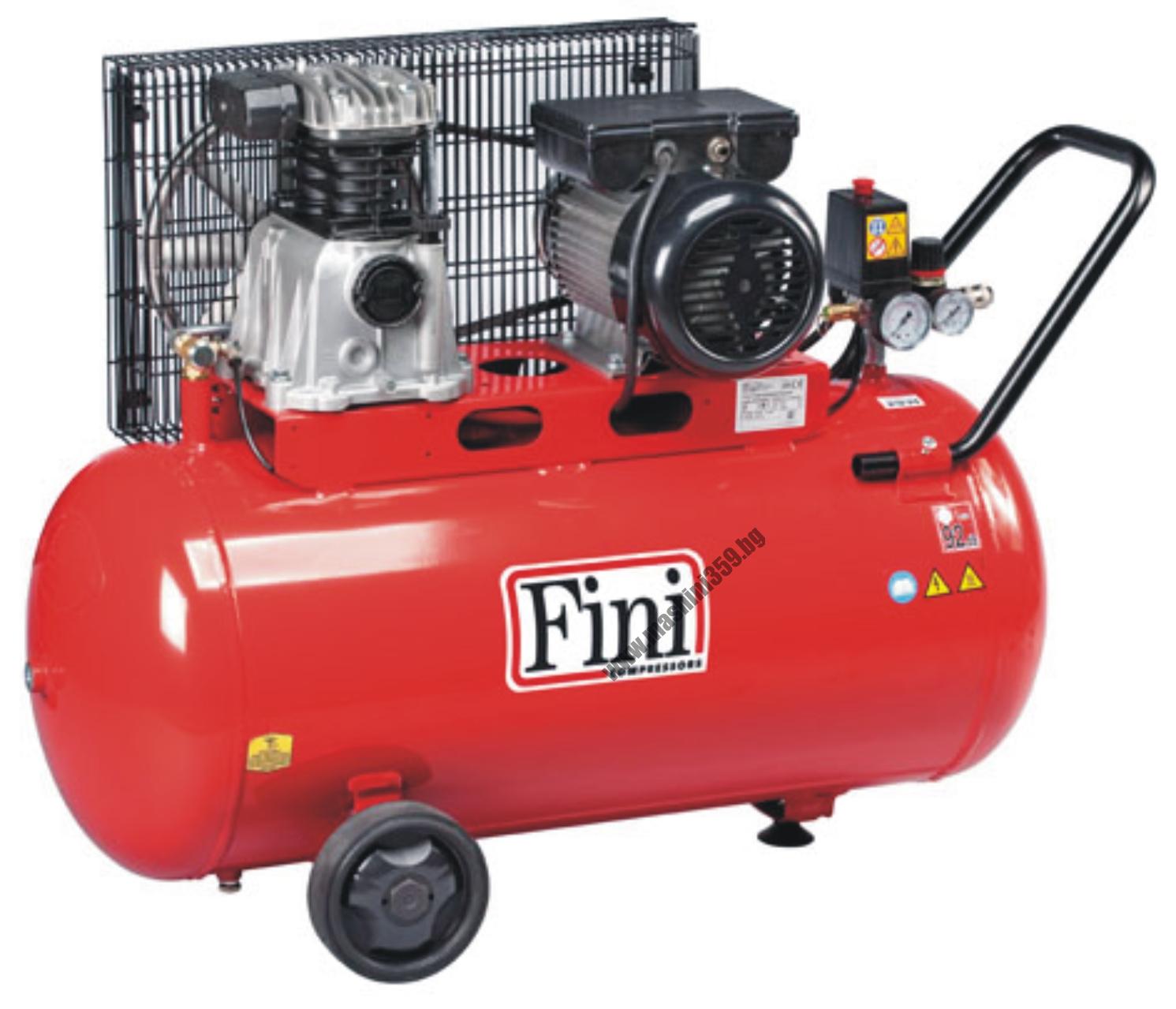 Монофазен компресор Fini MK 103 - 150 л. - 2.2KW