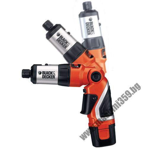 Акумулаторна отвертка Black & Decker HP362 / 3.6V / 1,2Аh