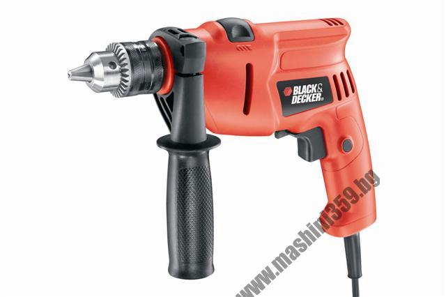 Бормашина ударна Black and Decker KR504RE / 500W /