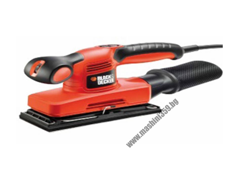 Вибрационен шлайф Black and Decker KA320EKA / 240 W /