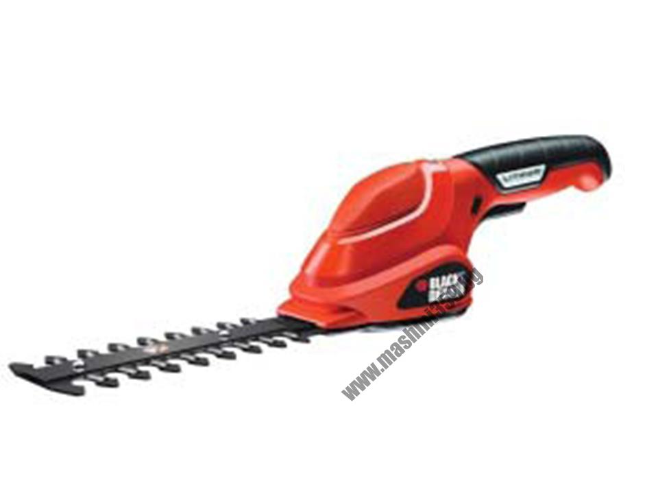 Ножица  за трева и храсти акумулаторна Black & Decker  GSL300 / 3.6 V 1.1Ah /