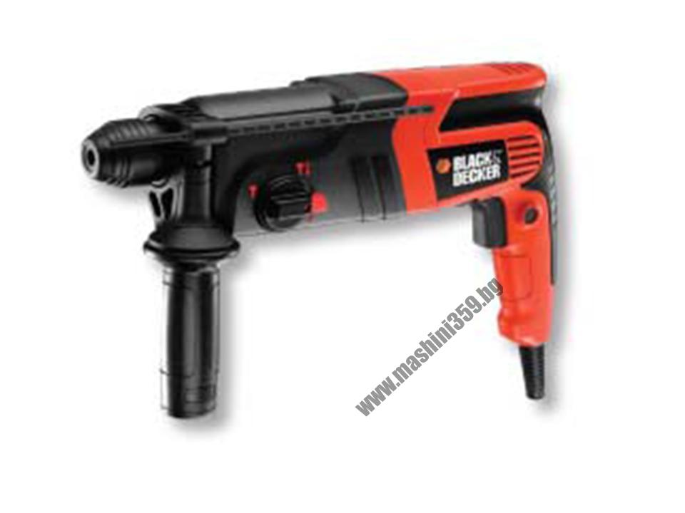 Перфоратор / Къртач Black & Decker KD860KA със захват SDS plus / 600W 1.6 J /