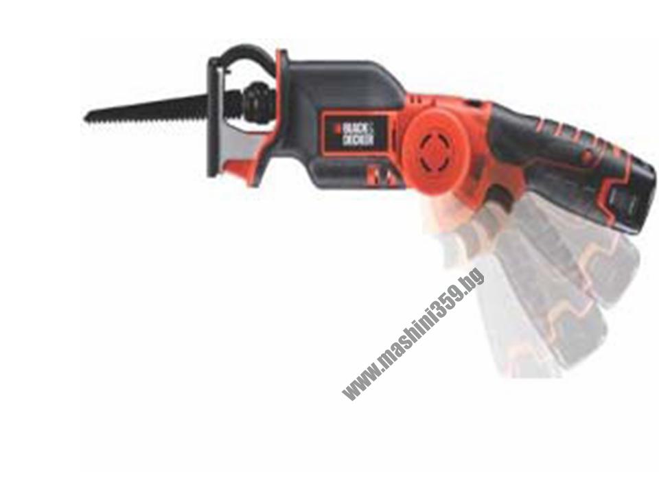 Акумулаторна НОЖОВКА Black&Decker  HPL10RSK / 10,8 V 1.3Ah /