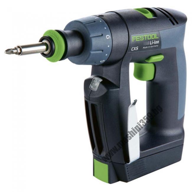 Винтоверт CXS Li 1.3 Set 10.8 V Festool