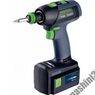 Винтоверт/бормашина акумулаторен T 12+3 Li 2 Festool