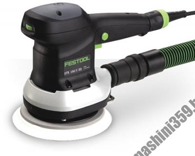 Шлайф ексцентриков ETS 150/5 E-C 310W вибрации 4000- 9500об. ф150мм Festool