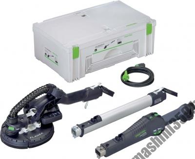 Шлайф ротационен к/кт шкурки LHS225 EQ-PLUS 550W 310-920/мин ф225мм Festool