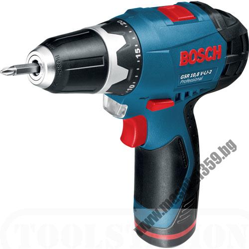 Акумулаторен винтоверт Bosch GSR 10,8 V-Li