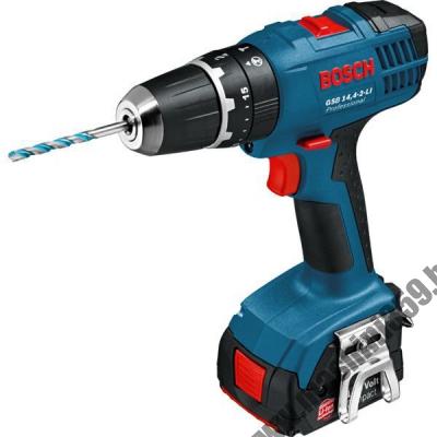 Акумулаторен винтоверт Bosch GSB 14,4 V-Li Professional /куфар L-Boxx, 2 батерии 1,3 Ah/