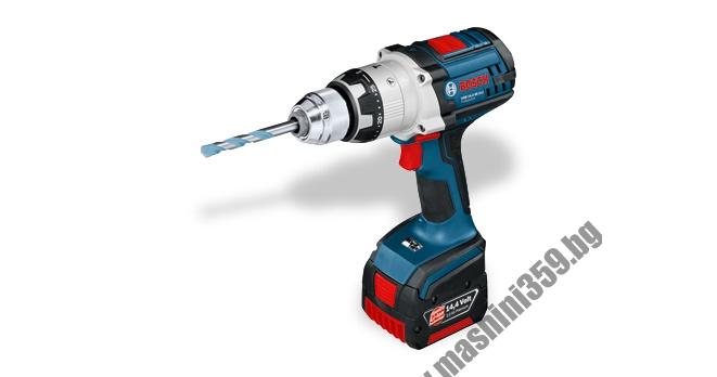 Акумулаторен винтоверт Bosch GSB 14,4 VE-2-Li Professional / картонена кутия, 2 батерии. 1,5 Ah/