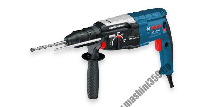 Перфоратор SDS-plus Bosch GBH 2-28 DFV Professional  / 850 W, 4-28 mm, куфар, бързозатягащ патронник /