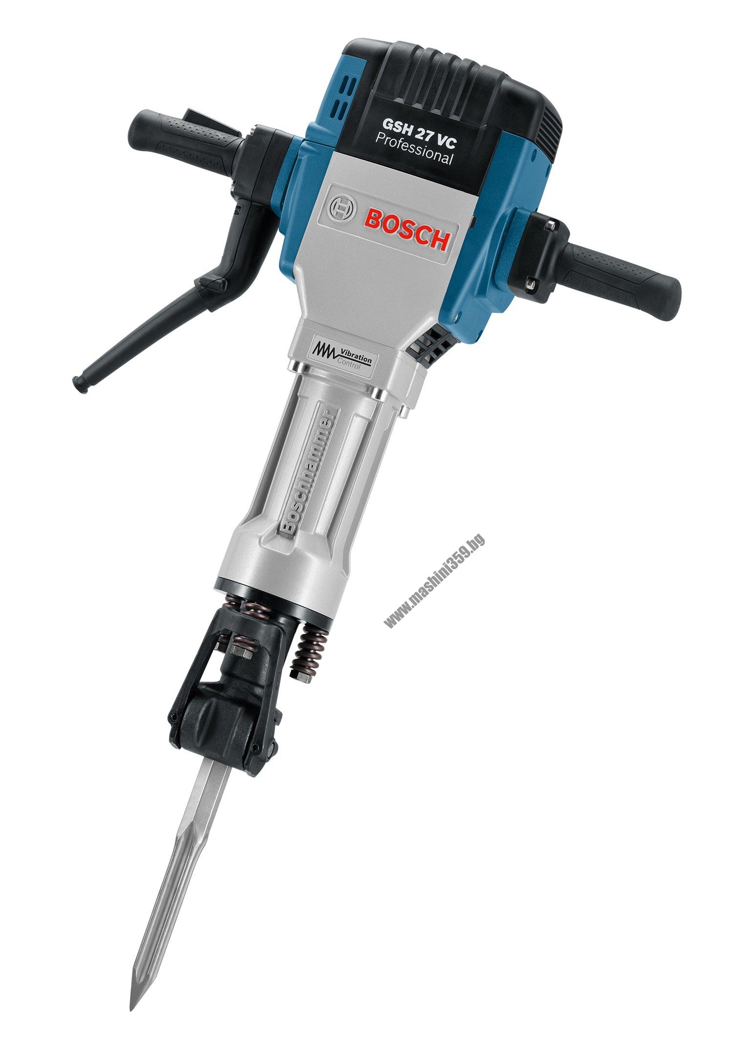 Kъртач SDS-plus Bosch GSH 27 VC Professional  /2000 W, 69 J/