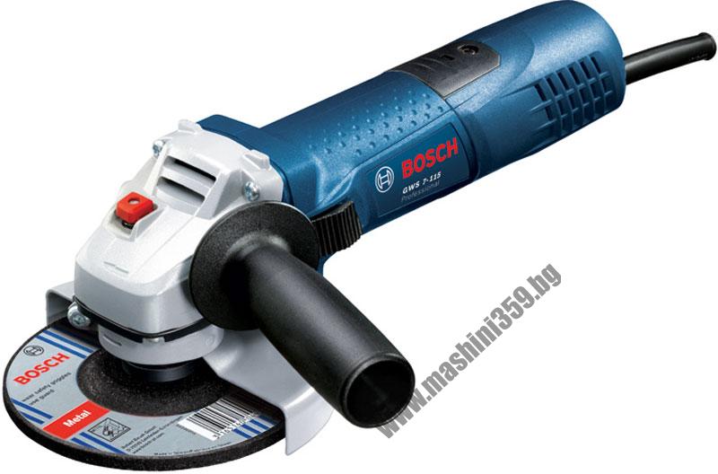 Ъглошлайф Bosch GWS 7-115 Professional / 720 W ; 115 mm /