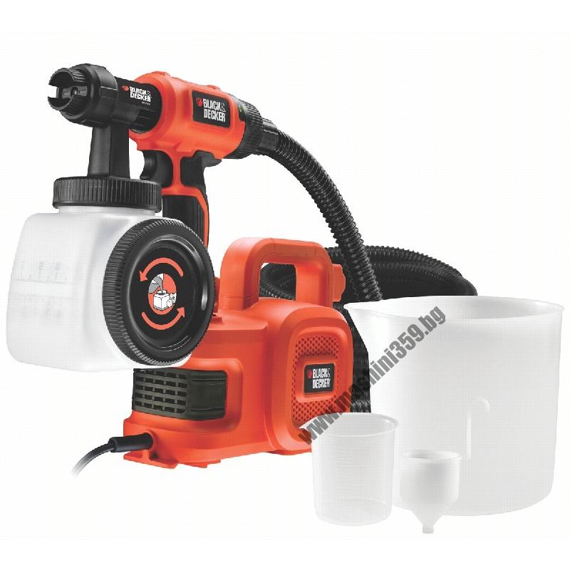 Пистолет бояджийски електрически BLACK & DECKER BLACK & DECKER HVLP400 /450W/