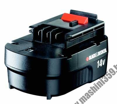 АКУМУЛАТОРНА БАТЕРИЯ BLACK & DECKER A14E / 14 V 1.2Ah / ЗА БОРМАШИНА