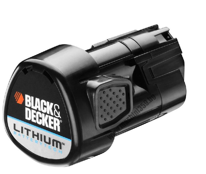 АКУМУЛАТОРНА БАТЕРИЯ  BLACK & DECKER BL1310 / 10,8 V 1.3Ah / ЗА БОРМАШИНА