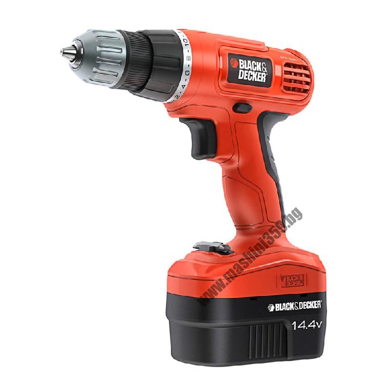 АКУМУЛАТОРЕН ВИНТОВЕРТ BLACK & DECKER EPC14CA-XK / 14,4 V 1.2Ah /