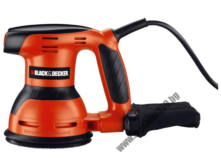 ЕКСЦЕНТЪР ШЛАЙФ МАШИНА BLACK & DECKER KA198 / Ф 125 мм /