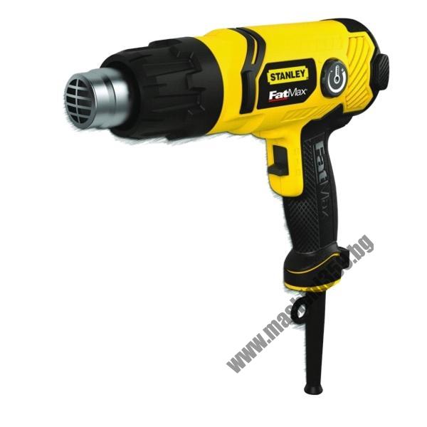 ПИСТОЛЕТ ЗА ТОПЪЛ ВЪЗДУХ STANLEY BLACK&DECKER FME670K /2000W/