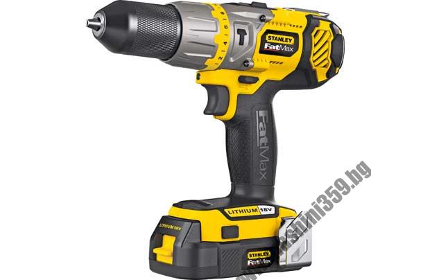 БОРМАШИНА АКУМУЛАТОРНА - ВИНТОВЕРТ STANLEY BLACK & DECKER FMC620LB /1.5AH, 18V/