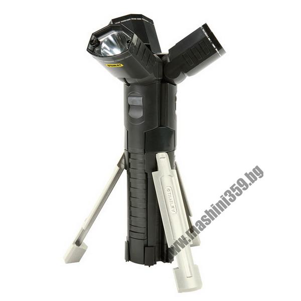 ФЕНЕР КОМПЛЕКТ STANLEY BLACK&DECKER 3 IN 1 TRIPOD LED FLASHLIGHT