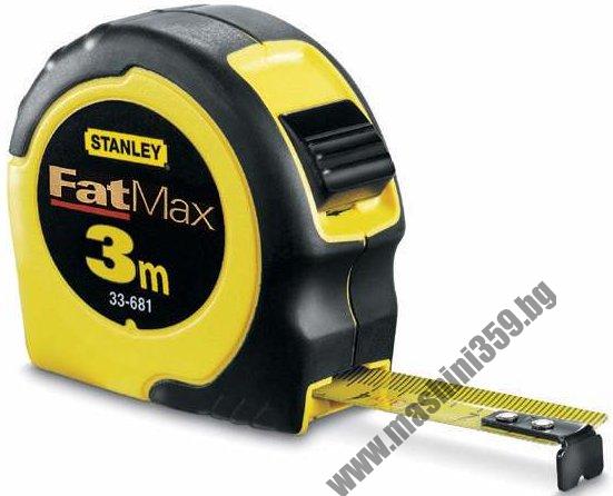 РОЛЕТКА ПРОТИВОУДАРНА STANLEY BLACK&DECKER FATMAX /3M./