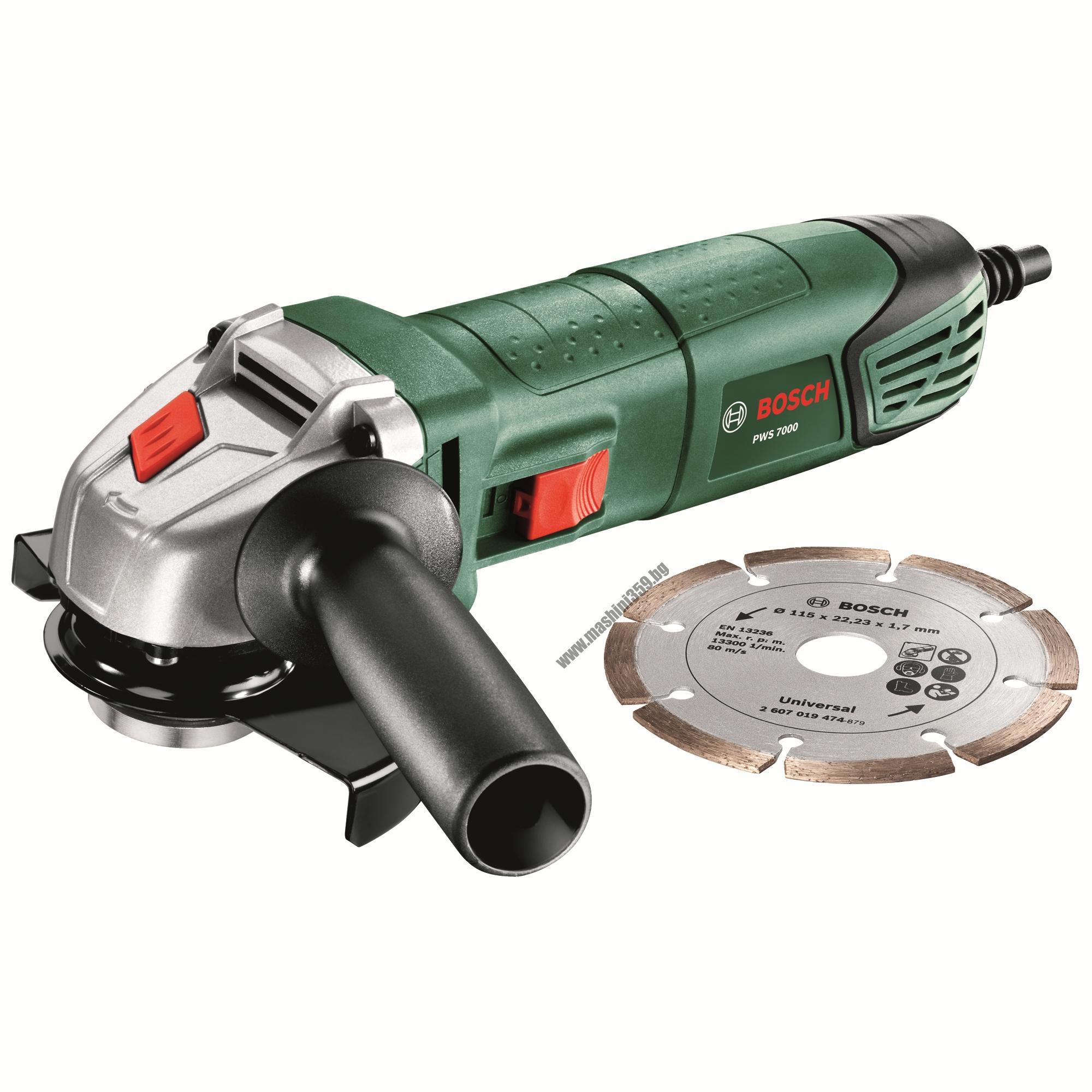 ЪГЛОШЛАЙФ BOSCH PWS 7000 / 700 W 115 мм /