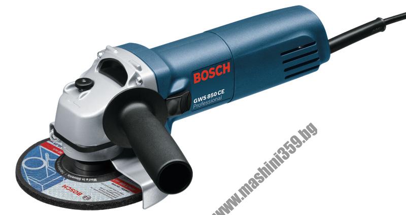 ЪГЛОШЛАЙФ BOSCH GWS 850 CE Professional  /850W ; 125 mm /