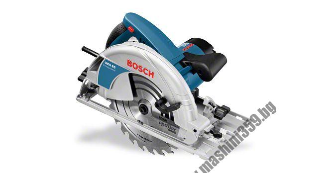 Ръчен циркуляр BOSCH GKS 85 Professional / 2200 W /