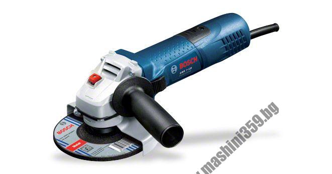 Ъглошлайф малък  BOSCH GWS 7-125 Professional / 720 W ; 125 mm /