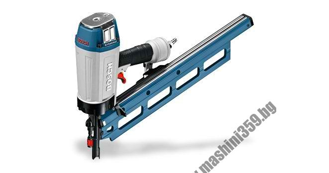 Пневматичен пистолет за пирони BOSCH GSN 90-21 RK Professional / 50 - 90 ММ. ПИРОНИ ; 8 bara /