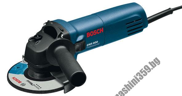 ЪГЛОШЛАЙФ МАЛЪК BOSCH GWS 600 / 600W, Ф 115 ММ./