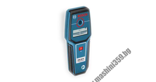 Детектор BOSCH GMS 100 M Professional / черни метали, цветни метали, ел.проводници /