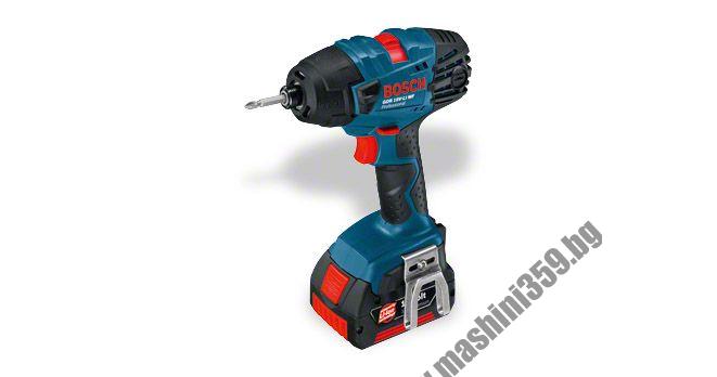 Акумулаторен ударен гайковерт BOSCH  GDR 18 V-LI MF Professional / КУФАР L-BOXX, 2 БАТЕРИИ 4,0 AH/ /