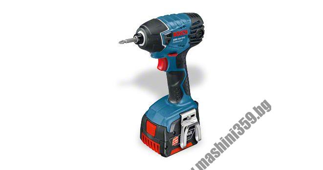 Акумулаторен ударен гайковерт BOSCH GDR 14,4 V-LI Professional / КУФАР L-BOXX, 2 БАТЕРИИ 4,0 AH /