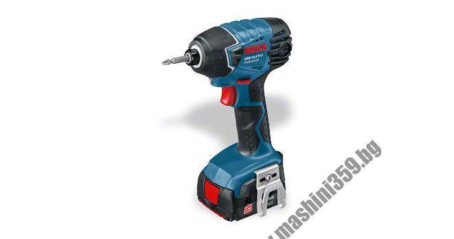 АКУМУЛАТОРЕН УДАРЕН ГАЙКОВЕРТ BOSCH GDR 14,4 V-LI Professional /КУФАР L-BOXX, 2 БАТЕРИИ 1,3AH/