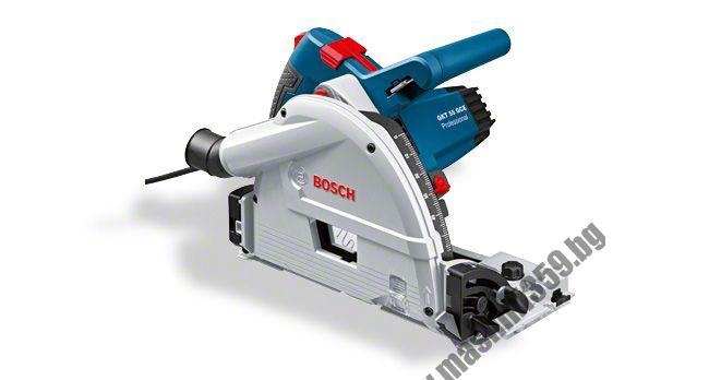 Ръчен циркуляр BOSCH GKT 55 GCE Professional / 1400 W ; 165 mm диск /