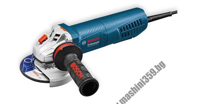 ЪГЛОШЛАЙФ BOSCH GWS 15-125 CIEX /1500W, СЪС СПИРАЧКА/