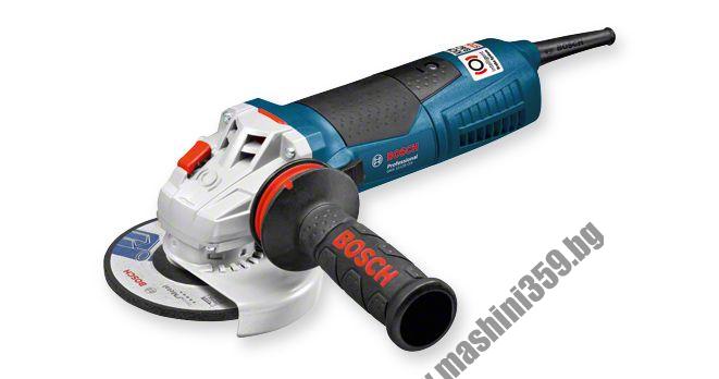 ЪГЛОШЛАЙФ BOSCH GWS 15-125 CIX Professional / 1500W, СЪС СПИРАЧКА /