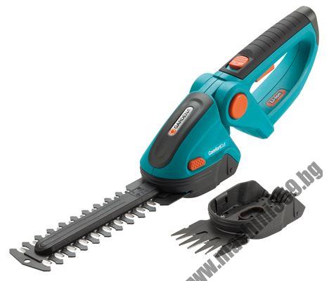 Комплект Акумулаторни ножици за трева и храсти Gardena ComfortCut / 7.2 V ; 1.45 Ah /