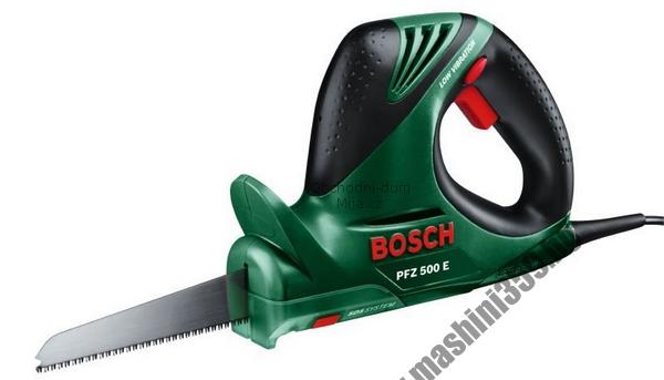 Трион Bosch PFZ 500 E - 500W, електроника, куфар