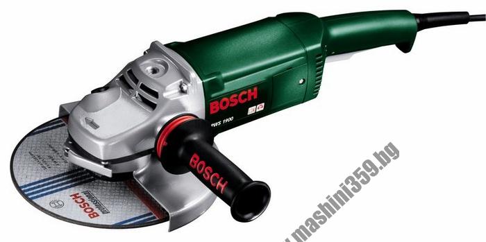 Ъглошлайф Bosch PWS 1900 / 1900W, 230 мм, антивибрационна дръжка /