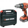 УДАРНА БОРМАШИНА АКУМУЛАТОРНА BLACK & DECKER HP148F4LK / 14,4 V , 1.1Ah /