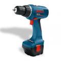 Акумулаторен пробивен винтоверт BOSCH GSR 12-2 Professional / КУФАР, 2 БАТЕРИИ 1,5AH NICD-BASIC DUTY/